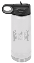 Load image into Gallery viewer, Baseball Mom Laser Engraved Water Bottle (Etched)

