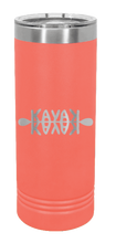 Load image into Gallery viewer, Kayak Laser Engraved Skinny Tumbler (Etched)
