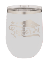 Load image into Gallery viewer, Senior 2022 2 Laser Engraved Wine Tumbler (Etched)
