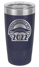 Load image into Gallery viewer, Senior Class Of 2022 3 Laser Engraved Tumbler (Etched)
