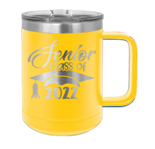 Load image into Gallery viewer, Senior Class Of 2022 1 Laser Engraved  Mug (Etched)

