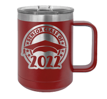 Load image into Gallery viewer, Senior Class Of 2022 3 Laser Engraved  Mug (Etched)
