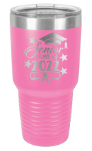 Load image into Gallery viewer, Senior Class Of 2022 4 Laser Engraved Tumbler (Etched)
