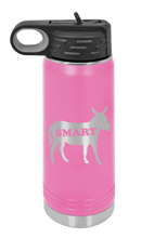Load image into Gallery viewer, Smart Ass Laser Engraved Water Bottle (Etched)
