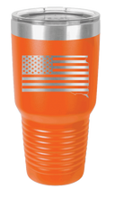 Load image into Gallery viewer, South Dakota State American Flag Laser Engraved Tumbler (Etched)
