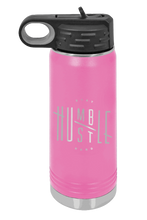 Load image into Gallery viewer, Stay Humble Hustle Hard Laser Engraved Water Bottle (Etched)
