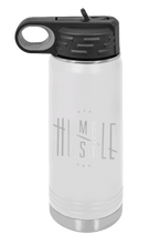 Load image into Gallery viewer, Stay Humble Hustle Hard Laser Engraved Water Bottle (Etched)
