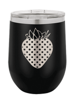 Load image into Gallery viewer, Strawberry Laser Engraved Wine Tumbler (Etched)
