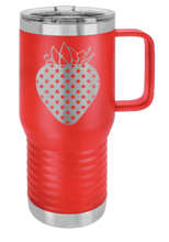 Load image into Gallery viewer, Strawberry Laser Engraved Mug (Etched)
