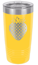 Load image into Gallery viewer, Strawberry Laser Engraved Tumbler (Etched)
