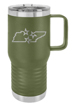 Load image into Gallery viewer, TN Tri-Star State Laser Engraved Mug (Etched)
