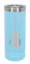 Load image into Gallery viewer, TN Guitar Laser Engraved Skinny Tumbler (Etched)

