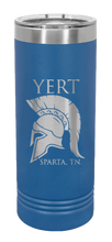 Load image into Gallery viewer, Yert Sparta, TN Laser Engraved Skinny Tumbler (Etched)

