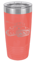 Load image into Gallery viewer, Tank Laser Engraved Tumbler (Etched)
