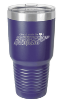 Load image into Gallery viewer, Tennessee - Home Is Where the Heart is Laser Engraved Tumbler (Etched)
