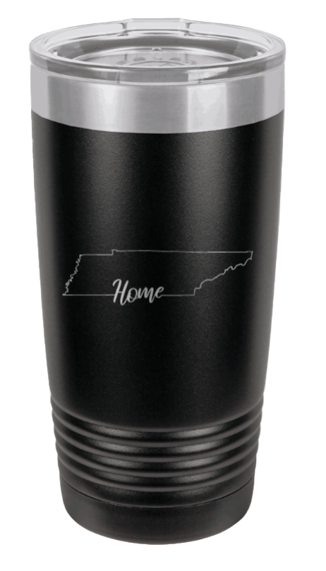 Tennessee Home Laser Engraved Tumbler (Etched)