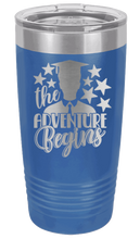 Load image into Gallery viewer, The Adventure Begins 2 Laser Engraved Tumbler (Etched)

