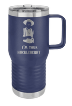 Load image into Gallery viewer, Tombstone I&#39;m Your Huckleberry Laser Engraved Mug (Etched)
