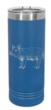 Load image into Gallery viewer, Pig Laser Engraved Skinny Tumbler (Etched)
