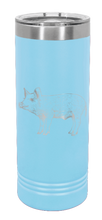 Load image into Gallery viewer, Pig Laser Engraved Skinny Tumbler (Etched)
