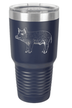 Load image into Gallery viewer, Pig Laser Engraved Tumbler (Etched)
