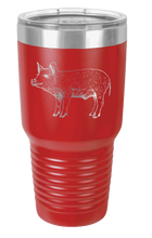 Load image into Gallery viewer, Pig Laser Engraved Tumbler (Etched)
