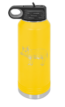 Load image into Gallery viewer, Pig Laser Engraved Water Bottle (Etched)
