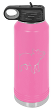 Load image into Gallery viewer, Pig 2 Laser Engraved Water Bottle (Etched)
