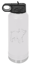 Load image into Gallery viewer, Pig 2 Laser Engraved Water Bottle (Etched)

