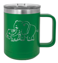 Load image into Gallery viewer, Elephant Laser Engraved Mug (Etched)
