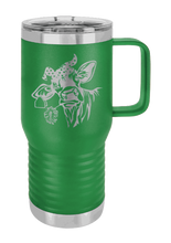Load image into Gallery viewer, Cow with Bandana Laser Engraved Mug (Etched)
