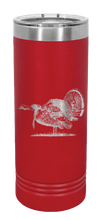 Load image into Gallery viewer, Turkey Laser Engraved Skinny Tumbler (Etched)

