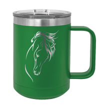Load image into Gallery viewer, Horse 2 Laser Engraved Mug (Etched)
