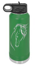 Load image into Gallery viewer, Horse 2 Laser Engraved Water Bottle (Etched)
