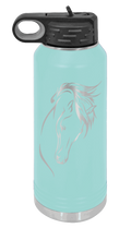 Load image into Gallery viewer, Horse 2 Laser Engraved Water Bottle (Etched)
