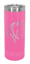 Load image into Gallery viewer, Horse 1 Laser Engraved Skinny Tumbler (Etched)
