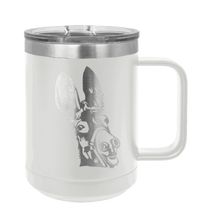 Load image into Gallery viewer, Donkey Laser Engraved Mug (Etched)
