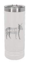 Load image into Gallery viewer, Smart Ass Laser Engraved Skinny Tumbler (Etched)
