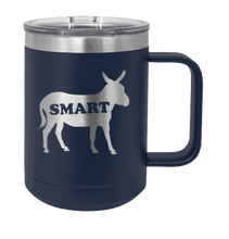 Load image into Gallery viewer, Smart Ass Laser Engraved Mug (Etched)
