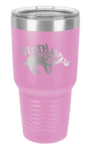 Load image into Gallery viewer, Sloth Laser Engraved Tumbler (Etched)
