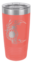 Load image into Gallery viewer, Sunflower Moon Laser Engraved Tumbler (Etched)
