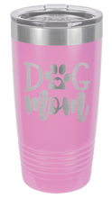 Load image into Gallery viewer, Dog Mom Laser Engraved Tumbler (Etched)
