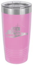 Load image into Gallery viewer, Semi Truck 2 Laser Engraved Tumbler (Etched)
