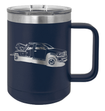Load image into Gallery viewer, Tow Truck Laser Engraved Mug (Etched)
