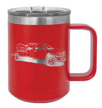Load image into Gallery viewer, Tow Truck Laser Engraved Mug (Etched)
