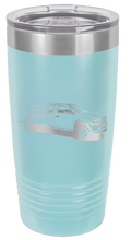 Load image into Gallery viewer, Tow Truck Laser Engraved Tumbler (Etched)

