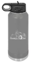 Load image into Gallery viewer, Tow Truck 2 Water Bottle Laser Engraved (Etched)
