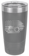 Load image into Gallery viewer, Tractor Flag 2 Laser Engraved Tumbler (Etched)
