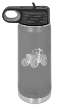 Load image into Gallery viewer, Tractor Water Bottle Laser Engraved (Etched)
