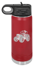 Load image into Gallery viewer, Tractor Water Bottle Laser Engraved (Etched)
